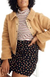 Madewell High Pile Fleece Portland Jacket  Regular  amp  Plus Size    Nordstrom at Nordstrom